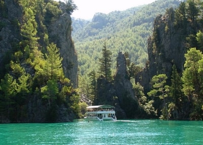 Antalya Green Schlucht Bootsfahrt