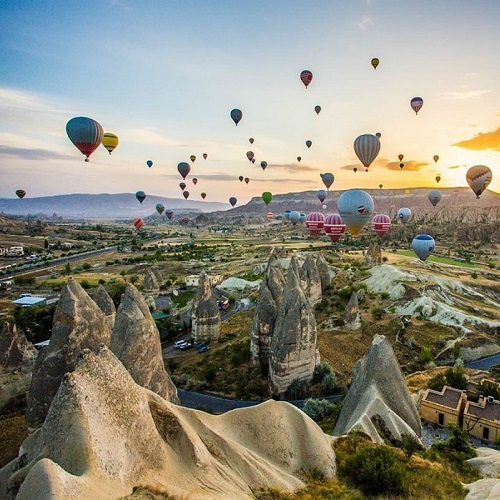 Heißluftballonfahrten in Kappadokien