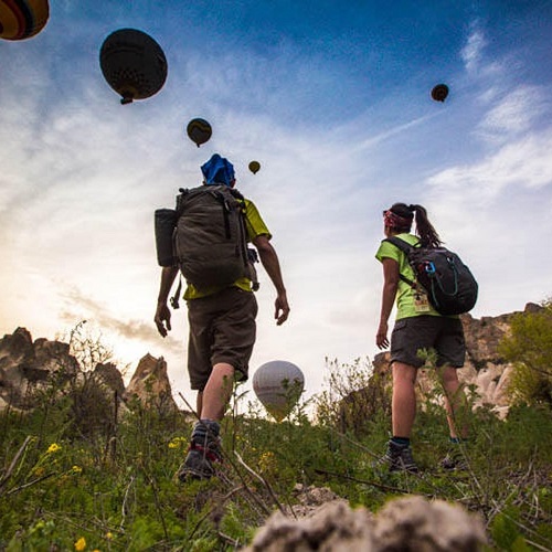 Wanderung durch die Täler Kappadokiens