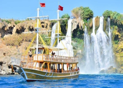 Antalya Bootsfahrt mit Düden-Wasserfällen 0