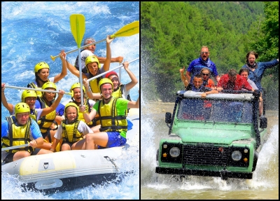 Antalya Jeep Safari + Rafting Tour