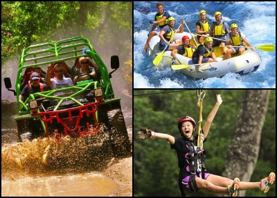 Antalya Monster + Jeep Safari + Rafting + Zipline 8