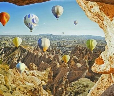 11Kappadokien Tour mit Heißluftballon von Antalya 16