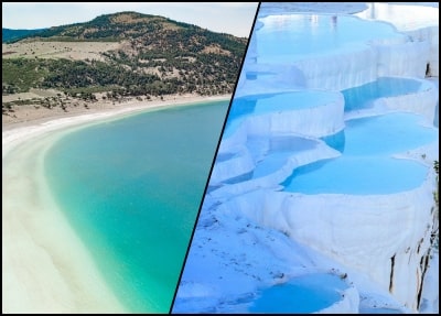 Salda See & Pamukkale Tour ab Kemer